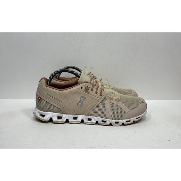 On Cloud 5 Women’s Size 10 Running Shoes Sneakers Tan - Picture 1 of 8